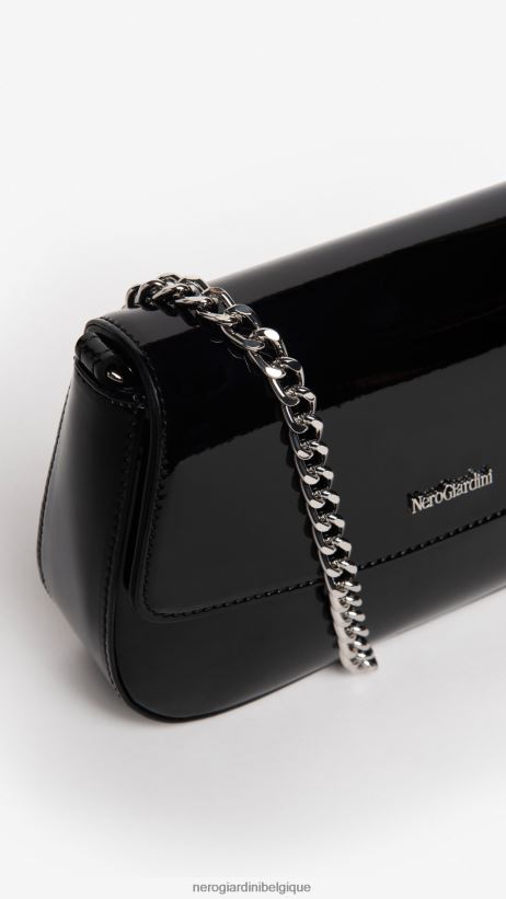 accessoire être NeroGiardini femmes art. e343012de pochette en matériel technique noir F2F08N316