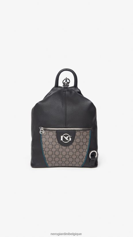 accessoire être NeroGiardini femmes art. i343562d sac à dos en matériel technique noir F2F08N310