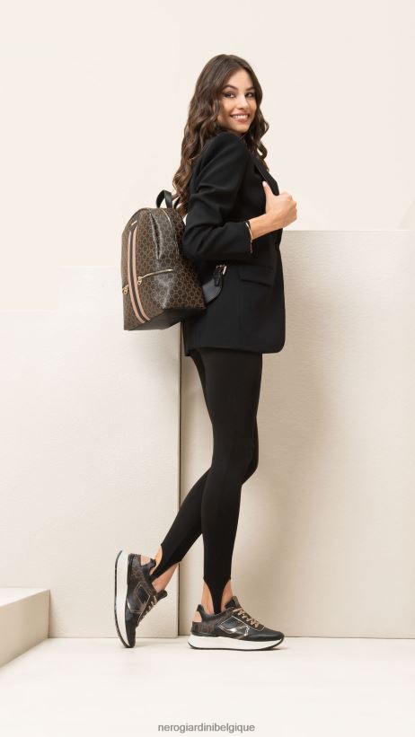 accessoire être NeroGiardini femmes art. i343581d sac à dos en matériel technique testa di moro F2F08N307