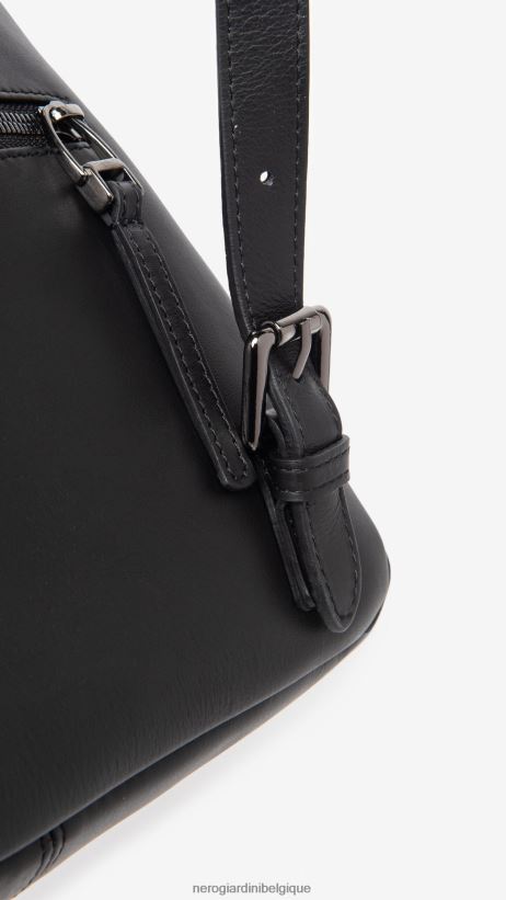accessoire être NeroGiardini femmes art. sac à dos en cuir i343520d noir F2F08N308