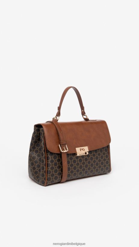 accessoire être NeroGiardini femmes art. i343571d sac à main en matière technique testa di moro F2F08N281