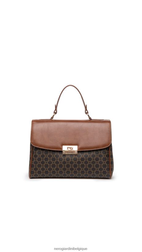 accessoire être NeroGiardini femmes art. i343571d sac à main en matière technique testa di moro F2F08N281