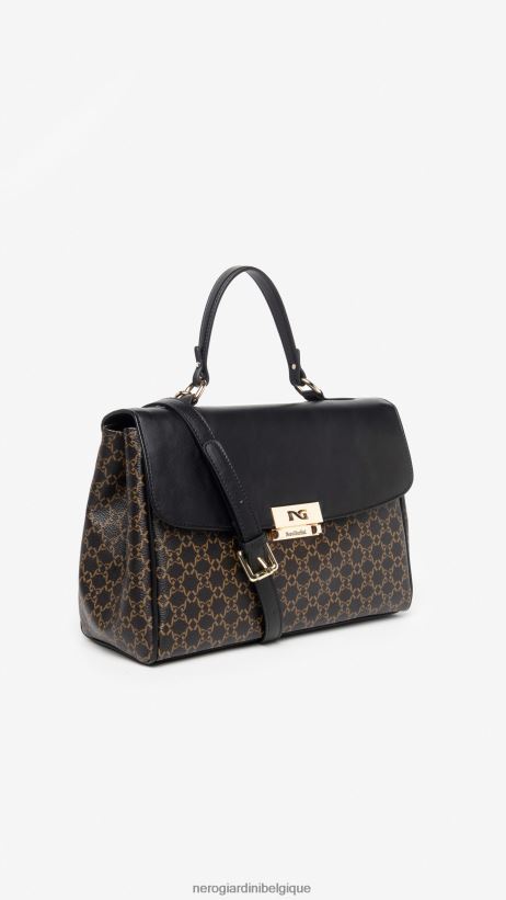 accessoire être NeroGiardini femmes art. i343575d sac à main en matière technique testa di moro F2F08N284