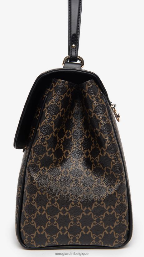accessoire être NeroGiardini femmes art. i343575d sac à main en matière technique testa di moro F2F08N284