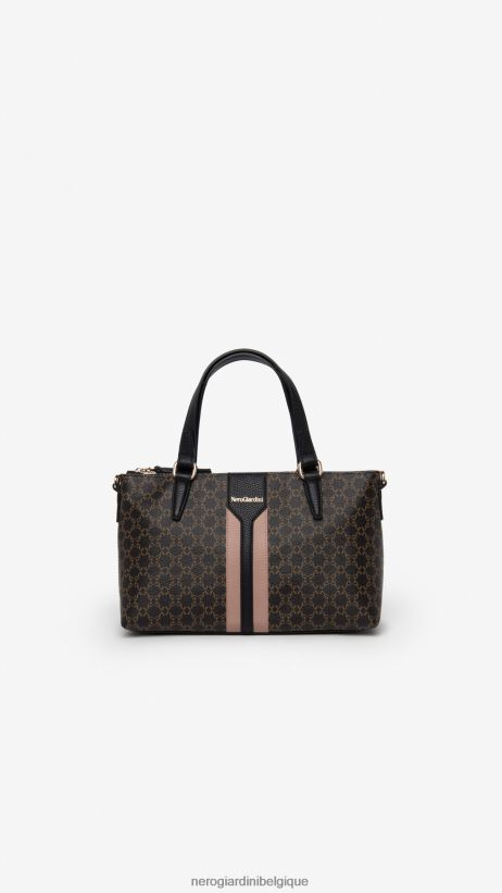 accessoire être NeroGiardini femmes art. i343584d sac à main en matière technique testa di moro F2F08N282