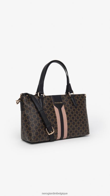 accessoire être NeroGiardini femmes art. i343584d sac à main en matière technique testa di moro F2F08N282
