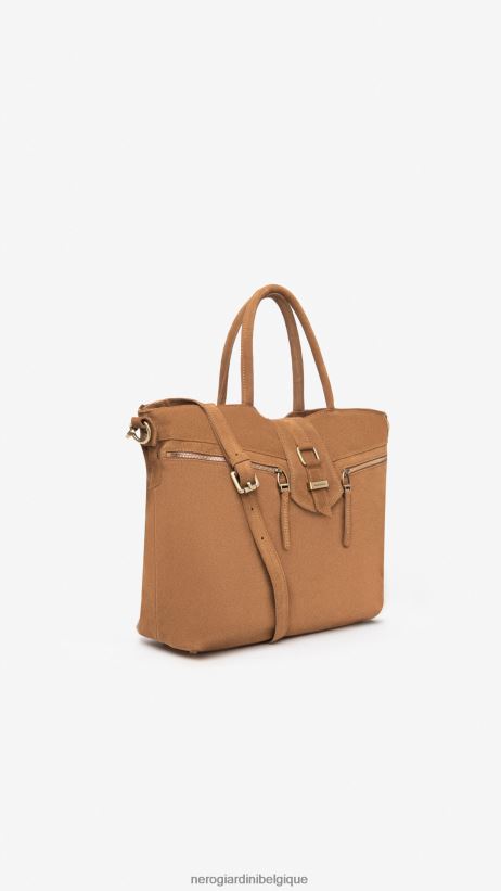 accessoire être NeroGiardini femmes art. sac fourre-tout en daim i343542d malto F2F08N304