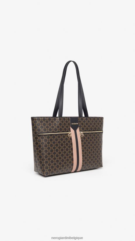 accessoire être NeroGiardini femmes art. sac fourre-tout en matière technique i343580d testa di moro F2F08N302