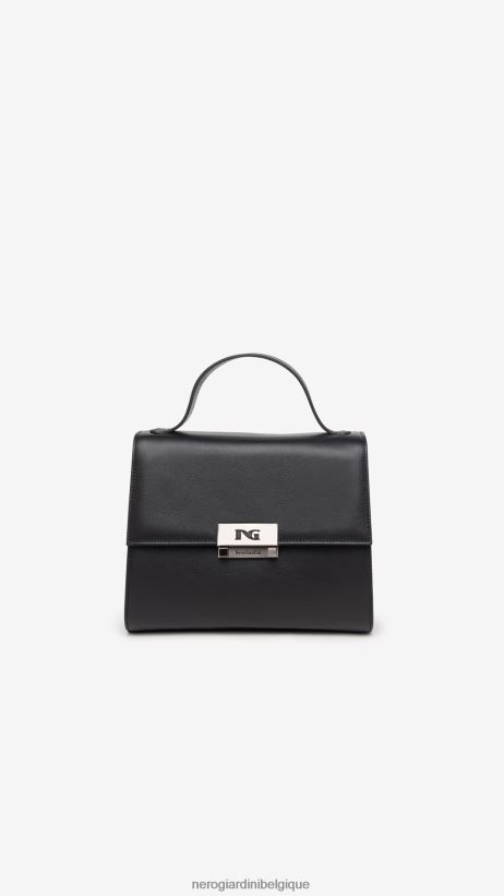 accessoire être NeroGiardini femmes art. sac à main en cuir i343510d noir F2F08N285
