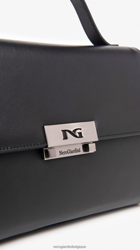 accessoire être NeroGiardini femmes art. sac à main en cuir i343510d noir F2F08N285