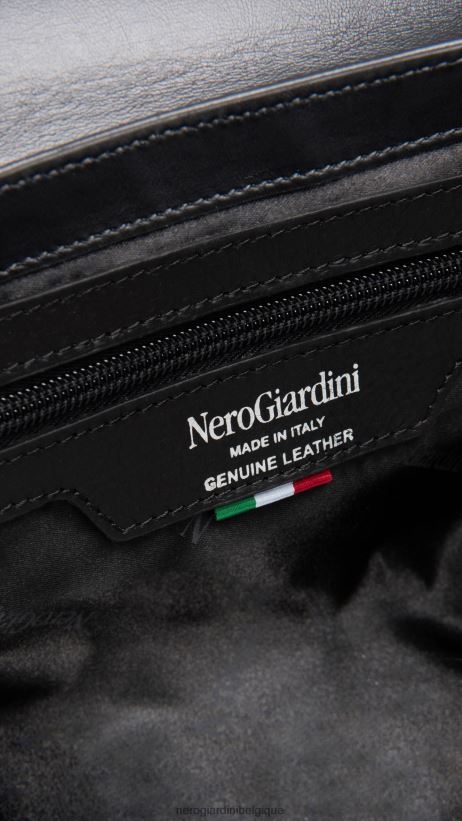 accessoire être NeroGiardini femmes art. sac à main en cuir i343510d noir F2F08N285