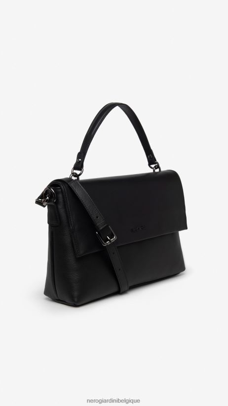 accessoire être NeroGiardini femmes art. sac à main i343532d en cuir noir F2F08N283
