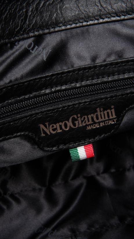 accessoire être NeroGiardini femmes art. sac à main i343532d en cuir noir F2F08N283