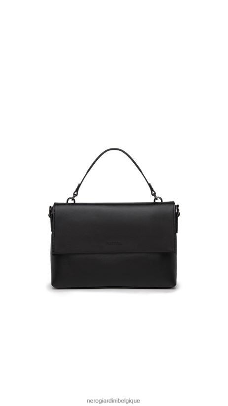 accessoire être NeroGiardini femmes art. sac à main i343532d en cuir noir F2F08N283