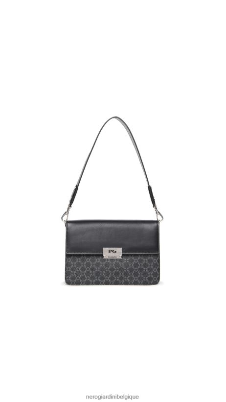 accessoire être NeroGiardini femmes art. i343573d sac bandoulière en matière technique noir F2F08N294