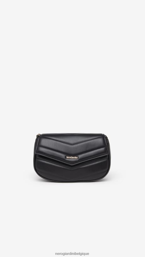 accessoire être NeroGiardini femmes art. i343590d sac bandoulière en matière technique noir F2F08N296