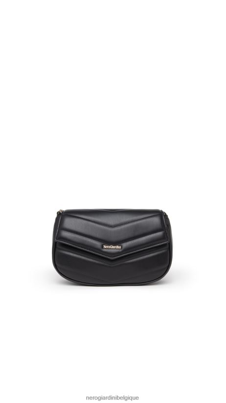 accessoire être NeroGiardini femmes art. i343590d sac bandoulière en matière technique noir F2F08N296
