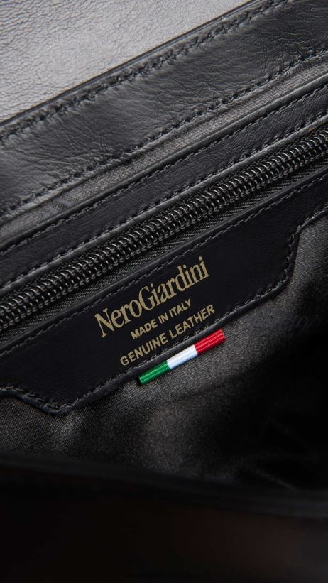 accessoire être NeroGiardini femmes art. sac porté épaule en cuir i343511d noir F2F08N297