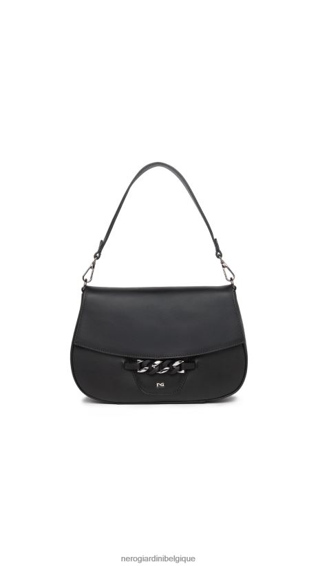 accessoire être NeroGiardini femmes art. sac porté épaule en cuir i343522d noir F2F08N293