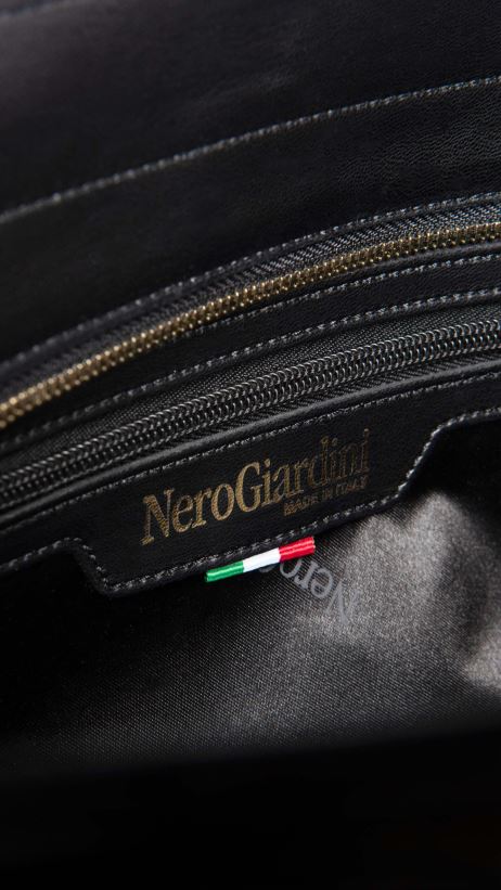 accessoire être NeroGiardini femmes art. i343591d sac porté épaule en matière technique noir F2F08N289