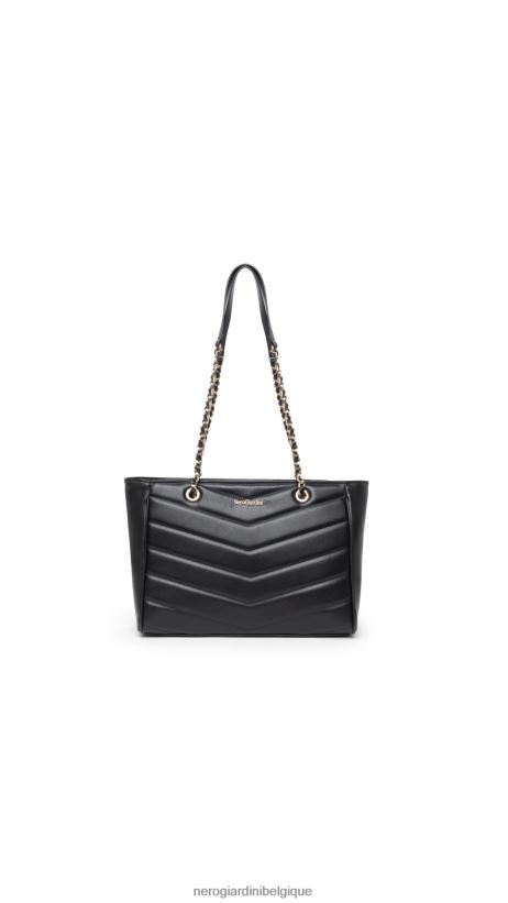accessoire être NeroGiardini femmes art. i343591d sac porté épaule en matière technique noir F2F08N289