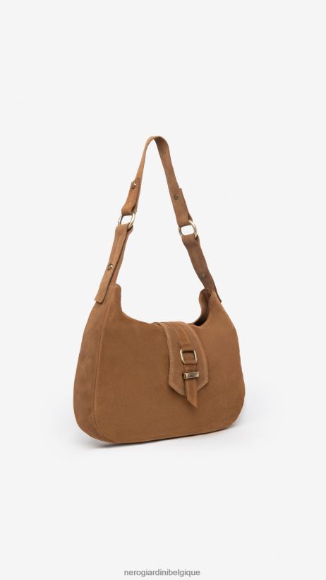 accessoire être NeroGiardini femmes art. sac porté épaule en daim i343540d malto F2F08N287