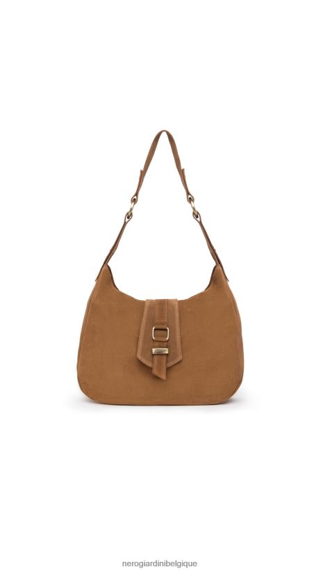 accessoire être NeroGiardini femmes art. sac porté épaule en daim i343540d malto F2F08N287