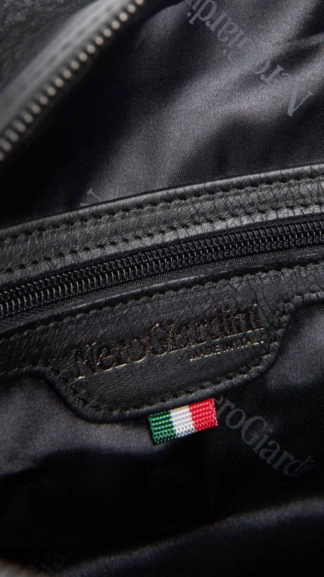 accessoire être NeroGiardini femmes art. sac cabas en cuir i343531d noir F2F08N301