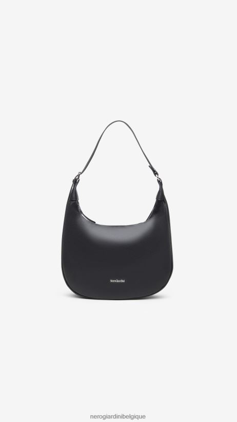 accessoire être NeroGiardini femmes art. i343551d sac hobo en matériel technique noir F2F08N319