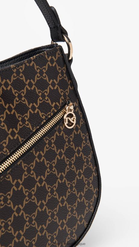 accessoire être NeroGiardini femmes art. i343582d sac hobo en matière technique testa di moro F2F08N321