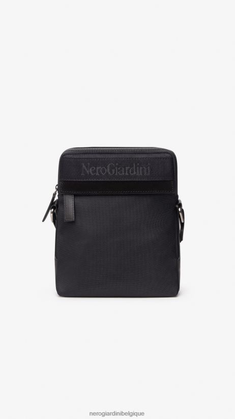 accessoire être NeroGiardini Hommes art. sac à main en toile i343600u noir F2F08N370