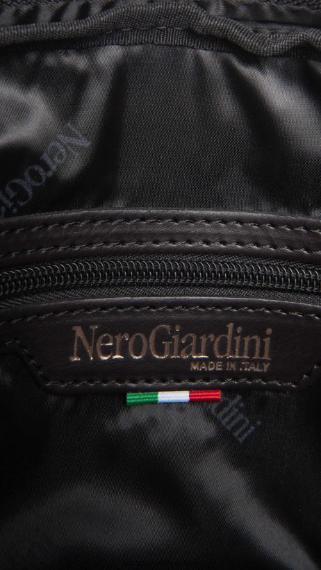 accessoire être NeroGiardini Hommes art. sac à main en toile i343600u noir F2F08N370